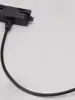 Accesorios para Base de Luminaria de Riel LED Conector de Riel de Dos Cables Caja de Riel para Colgante de Vitrina Tira de Riel Foco de Riel de Dos Cables