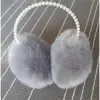Nuevos calentadores de orejas cálidos y lindos calentadores de orejas de felpa cálidos de invierno cálidos para el frío fabricantes al por mayor orejeras de pelo de conejo pelo de oreja