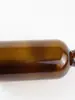 Botella de Vidrio Sellada Boca Pequeña Color Café Boston, Botella para Reactivos Químicos a Prueba de Luz, Botella Marrón para Sub-Embotellado con Tapa, Frasco Sellado