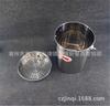 Cubo de té de acero inoxidable cubo para residuos de té cubo para té de fila bote de basura para té accesorios para juego de té kung fu desperdicio de agua
