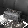 Bolso de Mano Transfronterizo para Hombre Nuevo, Neceser de Gran Capacidad, Bolsa de Almacenamiento Repelente al Agua, Neceser Casual Estampado Simulado