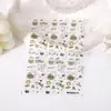 Manicura de rosas Pegatinas japonesas para uñas Pegatinas de uñas Pegatinas de uñas adhesivas en relieve Calcomanías Mágicas de Halloween