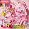 Caja de Almacenamiento para Kit Médico de Juego de Rol para Niños, Set de Juguete de Doctor para Niñas, Estetoscopio de Enfermera Realista e Inyección