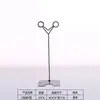 Suporte de Clipe Publicitário POP de Metal Stand-up Etiqueta de Preço Etiqueta de Produto Loja de Padaria e Sobremesas Clipe de Etiqueta Placa de Mesa Cartão de Mesa