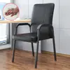 Cadeira de Computador, Cadeira para Home Office, Cadeira Confortável para Reuniões Sedentárias, Assento de Quatro Pés para Dormitório Estudantil, Cadeira de Mahjong, Cadeira com Encosto