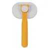 Escova Pet Auto-Limpante para Pentear e Remover Pelos para Cães Gatos Coelhos Removedor de Pelos e Massageador Fácil para Pelos Longos Curtos