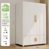 Armario Metálico de Acero para Niños Hogar Moderno Minimalista Almacenamiento tipo Closet para Dormitorio Arte en Hierro Simple Armario de Hierro para Vivienda de Alquiler