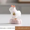 Adorno Cerámico de Caballo Giratorio con Esmalte de Cristal - Figura Giratoria Atrae-Dinero y Alivia el Estrés - Mascota de Té Auspiciosa para Escritorio