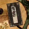 Marcador Metálico Hueco Estilo Ins con Patrón Floral Vintage Romántico de Pintura Famosa Marcador de Página de Lectura de Alto Valor