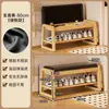 Banqueta para Cambiar Zapatos para Entrada de Casa, Gabinete de Zapatos de Madera Maciza de Lujo Ligero con Asiento, Almacenamiento Integrado para Pasillos Estrechos