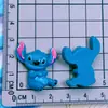 Accesorios de resina con diseño de animal de dibujos animados brillante, puntada, bailando, aplaudiendo, para cuerda de pelo, pasador, funda de teléfono, parche