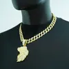 Hip-hop Transfronterizo Producto Nuevo Caliente Collar con Colgante Rey León Leo Accesorios de Moda Personalidad Europea y Americana Joyería de Moda Hombres