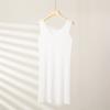 Vestido sin mangas de verano talla grande para mujeres con sobrepeso, seda de hielo 2026, nuevo, ultra delgado, fresco, camisón sexy, vestido tipo camisola