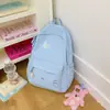Mochila escolar estilo japonês para meninas, adequada para alunos do terceiro ao sexto ano do ensino fundamental, versátil e simples, mochila de grande capacidade, fresca e estilosa para alunos do ensino médio.