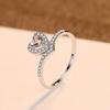 Anillo de amor PAG &amp; MAG para mujer, joyería de plata 925, exquisita moda coreana, chapada en oro de 18 quilates, venta al por mayor