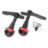 Adecuado para piezas de modificación de bola anticaída Kaiyue 450RR, cuerpo de aleación de aluminio, bola de protección del motor, accesorios de varilla anticaída del motor