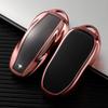 Adecuado para Tesla Tesla MODELO 3/S/X serie tpu funda para llave de coche funda para llave de goma blanda