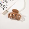 Qiyue cross-border abóbora hairpin hairpin fosco médio cabelo grip temperamento back head grip tubarão clip acessórios de cabelo atacado