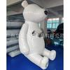 Nuevo Inflable de Dibujos Animados Oso Blanco Celebridad de Internet Foto de Registro Decoración Exterior Equipo de Diversión Parque de Atracciones Modelo Inflable