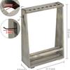 Estante de Almacenamiento de Madera Soporte para Palo de Piscina Montado en la Pared Estante de Pared para Funda de Taco Banco Estante de Almacenamiento de Madera