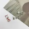 Novos Acessórios Coloridos de Liga com Gotejamento de Óleo, Joias Cravejadas com Diamantes, Acessórios Ingleses Contrastantes, Acessórios de Cabelo Feitos à Mão, Materiais para Capas de Celular