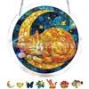 Producto nuevo transfronterizo Atrapasoles Susurrante Flor de Azur rompecabezas acrílico colgante de ventana decoración del hogar rompecabezas de 83 piezas