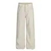 Jeans curvos holgados estilo retro americano para hombre y mujer, nuevos pantalones casuales de pierna ancha de cintura media para primavera y otoño, pantalones largos de moda