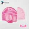Touca de Silicone para Natação com Proteção para Ouvidos, Compatível com Óculos de Natação para Adultos
