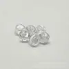 Cuentas Redondas Acrílicas Transparentes Sencillas, Cuentas Pequeñas de Calabaza de Colores, Cuentas de Gelatina, Accesorios para Pulseras de Joyería Hechas a Mano para Bricolaje
