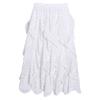 Falda de Estilo Dulce y Suave Versátil de Moda Feiyuan Falda de Lunares Franceses con Volantes para Mujer Venta al por Mayor Transfronteriza