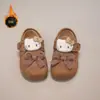 Zapatos de Algodón de Invierno para Niñas con Forro de Felpa, Zapatos de Algodón Cálidos Engrosados para Niños, Zapatos de Invierno Birkenstock para Niñas Pequeñas y Bebés con Suelas Suaves