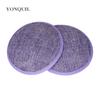 Ebay AliExpress Explosões Rodada Imitação De Linho Base De Malha Acessórios Para Cabelo Pequeno Chapéu Top Hat Base 13cm