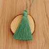 8cm curto gordo borla tassel sachê marcador pendurado borla artesanal poliéster dourado vermelho colorido borla pequeno