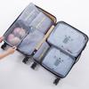 Estilo K de Armazenamento de Viagem Conjunto de Sete Peças para Organização de Roupas de Mala Bolsa para Cosméticos Bolsa de Armazenamento Conjunto de 7 Peças Pronto para Portátil