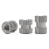 Din16903-D-M3 Din16903-D-M3.5 Grão Reto Flor Furo Passante Redondo Inserção de Plástico