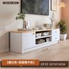 Mueble de TV para Sala de Estar Almacenamiento para el Hogar Gabinete Integrado Uso en Apartamentos Pequeños Casas de Alquiler Soporte de TV de Piso