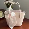 Bolso tipo bandolera cesta de verduras bolsa pequeña 2025 estilo nuevo de primavera suave y dulce nicho de gama alta versátil para el día a día bolso cruzado