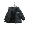 Jaquetas de Algodão com Penas para Meninos Estilo Inverno Novo, Jaquetas de Algodão da Moda para Bebês Meninos, Jaquetas de Algodão Grossas e Quentes Fora de Época