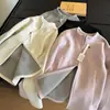 Jaqueta Graphene Slim Fit com Efeito Emagrecedor, Gola Alta, Zíper Duplo, Moletom de Manga Longa, Casaco Espesso Outono/Inverno