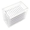 Caja de Almacenamiento de Pestañas Acrílica Injertada Pestaña Camelia Trasplante de Pestañas Caja de Almacenamiento Blooming de Pestañas Caja de Almacenamiento de Flores de Cinco Capas