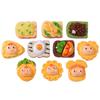 2021 nuevo resina comida y accesorios para jugar pan galleta pegamento crema epoxi funda para teléfono parche decorativo material diy