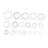 Liga de Zinco Fundição sob Pressão Anel Fechado Circular Fivela de Metal Corrente de Metal Acessórios de Hardware DIY Fabricante Atacado