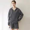 Hilo Konsaini 100% Cachemir para Mujer Estilo Casual Simple Versátil Pantalones Ajustados para Adelgazar Pantalones para Viajes Urbanos