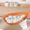 Colador Grande Estilo Japonés para Empanadillas, Colador de Cocina para Fideos con Mango Largo, Cuchara Escurridora Doméstica para Olla Caliente Sopa Picante con Filtro