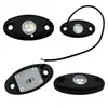 Luces LED para Chasis de Coche Exclusivas Transfronterizas, Luces LED de Siete Colores para Modificación de Chasis, Aleación de Aluminio, Luces para Cejas de Rueda de Tanque Todoterreno, Barco