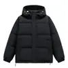Chaqueta de Invierno de Algodón para Hombre 2026 con Mangas Caídas, Ropa de Trabajo Corporativa, Casual, 11 Colores, Con Capucha, Engrosada, Al por Mayor