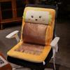 Tapete de dibujos animados tapete de una pieza cojín para silla de oficina de verano cojín para asiento de coche cojín para trasero frío de estudiante se puede separar