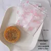 Bolsas para embalagem de bolos da Lua do Festival do Meio do Outono grandes, médias e pequenas transparentes com padrão fosco multiestilo fornecimento direto de fábrica em estoque