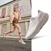 Zapatillas de Correr Yundong Hongxing Erke Otoño Nuevas Ligeras Amortiguadoras Zapatos Deportivos de Suela Gruesa para Mujer Zapatos de Suela Blanda Zapatillas de Correr