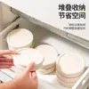 Disi Preparo e Embalagem de Refeições Caixa Conservadora Fresca Molde para Hambúrguer de Carne Silicone de Grau Alimentício Geladeira Caixa para Alimentos Refrigerados de Carne